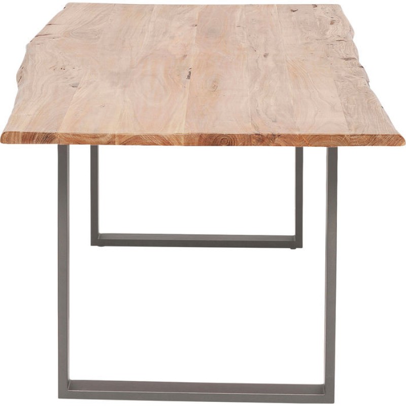 Table Harmony Crude Steel 160x80